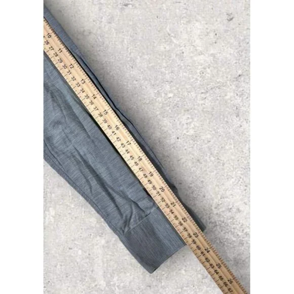 JOHN VARVATOS Sz 16x32-33 MENS Dress Shirt Gray Lightweight Cotton Button - Picture 8 of 12